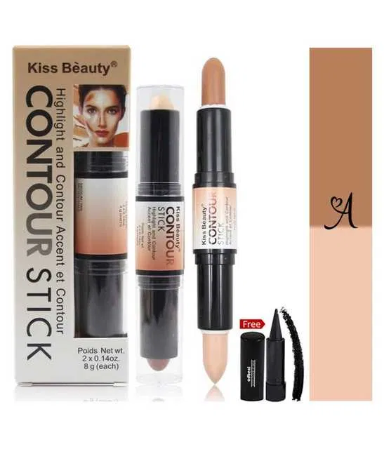 Lenon Makeup Accessory Kiss Beauty Stick Contour Highlighter Nude (10 g) (D192)
