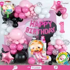 Coco Melon Theme 1st Happy Birthday Decoration,Multicolour,Set Of 1