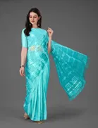Cotton Embroidery Saree for Women 