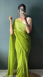 Georgette Saree for Women 