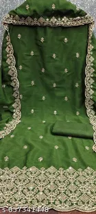 Vichitra Silk Pakistani Suits for Women 