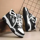 Sneakers for Men (Black, 6)