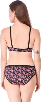 Cotton Blend Lingerie Set for Women 