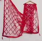 Net Self-Design Dupatta for Women 