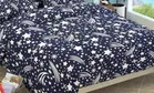 Polycotton Double Bedsheet with 2 Pillow Cover 