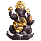 Ganesha Smoke Backflow Incense Holder with 10 Cones 