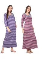 Woolen Hosiery Nighty for Women 