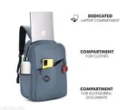 Canvas Backpack Bag, Blue