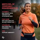 CARBAMIDE FORTE Chelated Iron Tablets for Women & Men with Folic Acid | Iron Supplement 