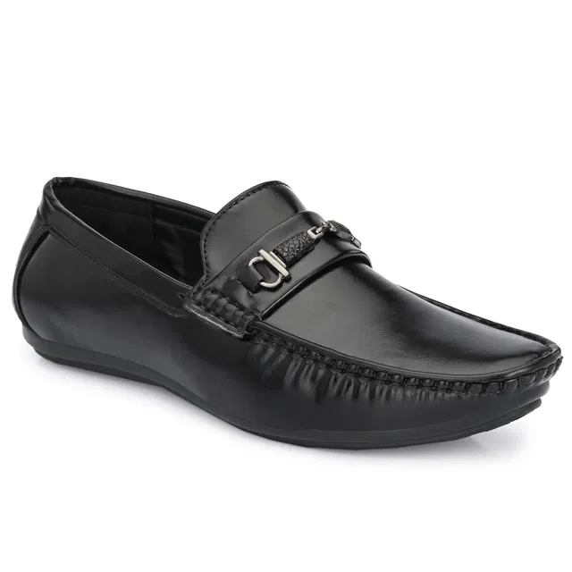 Loafers for Men (Black, 8)