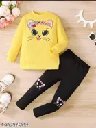 Cotton Blend Clothing Set for Girls 