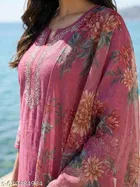 Floral A-line Kurta Set for Women 