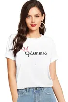 Half Sleeves Printed T-shirt for Women & Girls 