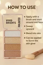 Vivid Brights Trending Fancy Highlighter Palette 