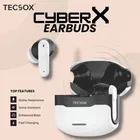 TecSox Cyber X Wireless Earbud With High Bass Comfortable Fit