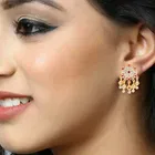 Oxidised Gold Plated Alloy Earrings for Women 