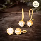 Gold Plated Alloy Earrings for Women 