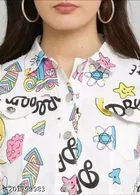 Full Sleeves Printed Jacket for Women & Girls 