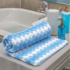 Safina Diamond Design Blue Bath Towel 68x135 cm Pack of 1