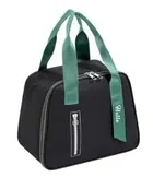 Black & Blue Dual Tone Insulated thermal Lunch Bag