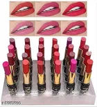 Long-Lasting Lipsticks for Women, Multicolor, Pack of 24