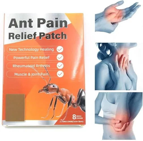 Multipurpose Ant Pain Relief 8 Pcs Patches (Set of 1)