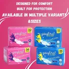 यूफर्स्ट स्ट्रैट कम्फर्ट+ सेनेटरी पैड्स लार्ज 