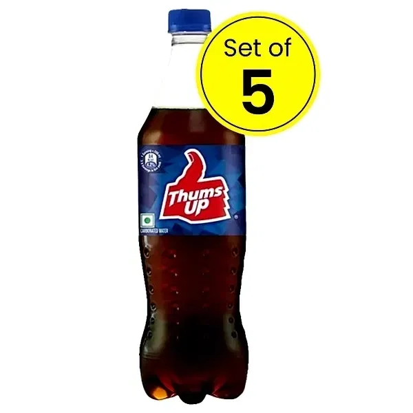 थम्स अप 5X740 ml (सेट ऑफ़ 5)
