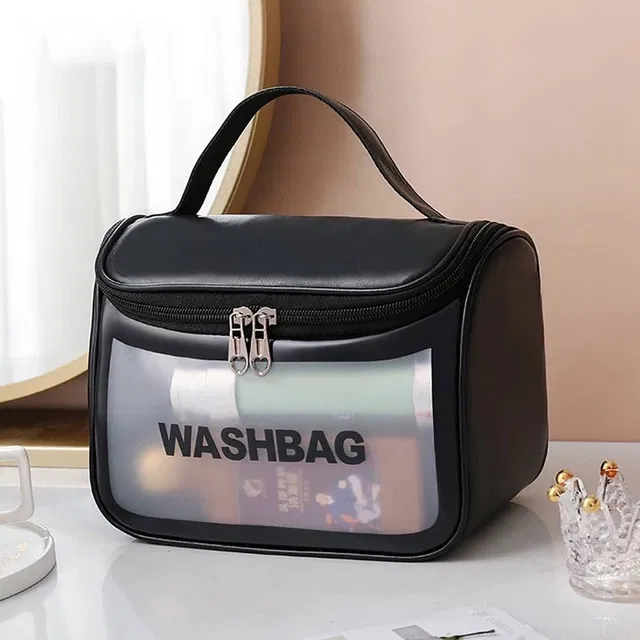 Portable Cosmetic Bag Women (Black)