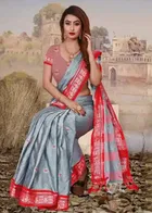 SVB कॉटन साड़ी फॉर विमेंस 