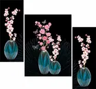 MDF 3 Pcs Designer Wall Painting for Home & Office 