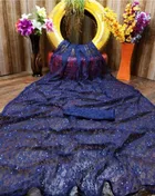Net Solid Saree for Women 