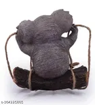 Resin Koala Hanging Swing for Garden Tree Decor 
