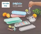 Cylinder Plastic Ice Cube Tray 