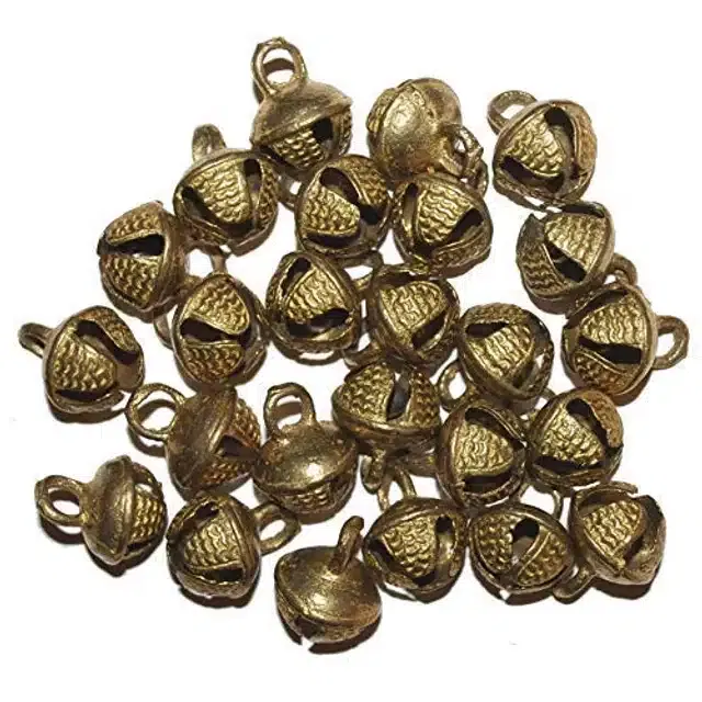 Nawani Ghungroo Bells (Gold, Pack of 25)