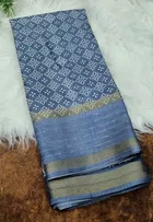 Dola Silk Printed Saree for Women 