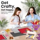 Oddy A4 Size Glitter Foam Sheets, Pack of 10 Sheets- for Art & Craft, Decoration, Gift Wrapping, Scrapbooking etc