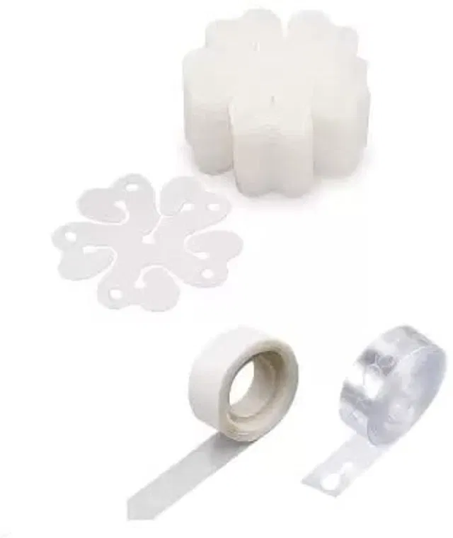 Party Decoration Kits (White, Set of 10)