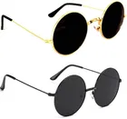 Metal Round Shape Sunglasses for Men 