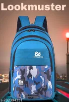 Nylon Backpack for Men & Women, Blue