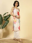 Tie Up Cotton Kurti for Women 
