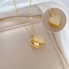 Copper Gold Plated Pendants for Women, Gold 