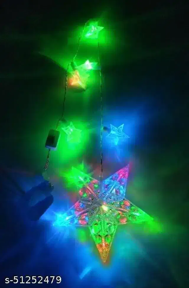 LED Star Shape Lights (Multicolor)