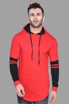 Full Sleeve Hooded T-Shirt for Men 