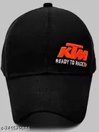 Stylish & Adjustable Polyester Baseball Cap for Men & Women ,Black