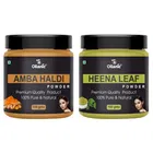 Natural Amba Haldi & Henna Leaf Powder for Skin & Hair 