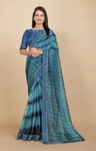 Lycra Blend Printed Saree for Women 