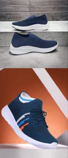 Sports Shoes for Men (Multicolor, 6) (Set of 2)