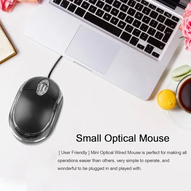 Wired Optical Mouse (Black)