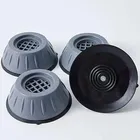 Plastic Anti Vibration Pads for Washing Machine (Grey, Pack of 4)